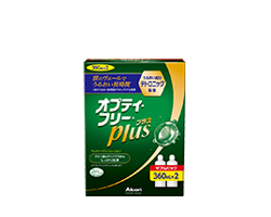 オプティフリープラス ダブルパック（360ml × 2本）