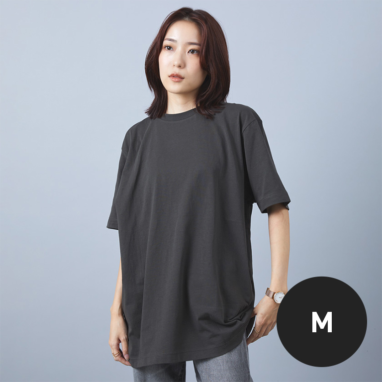 WAVE 点字 チャリティ Tシャツ GRAY Mサイズ FRONT