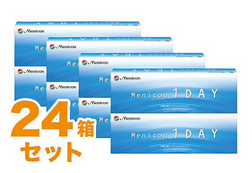 メニコンワンデー（×24箱）