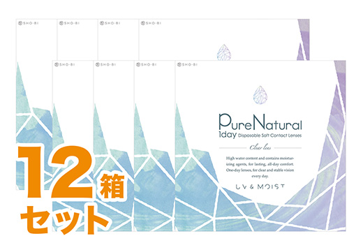 ピュアナチュラルワンデー UV&MOIST （×12箱）