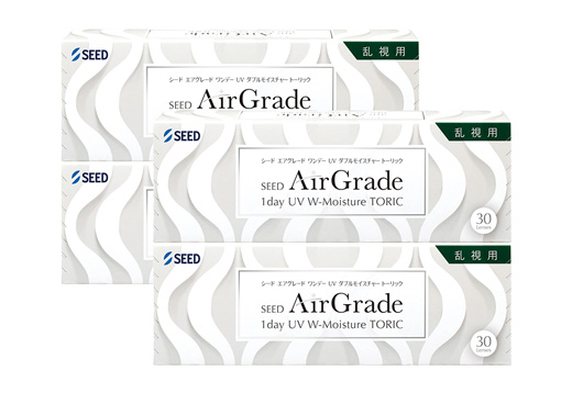 エアグレード ワンデー UV ダブルモイスチャー トーリック（×4箱）