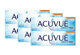 ワンデーアキュビューオアシス マックス 乱視用（×6箱）